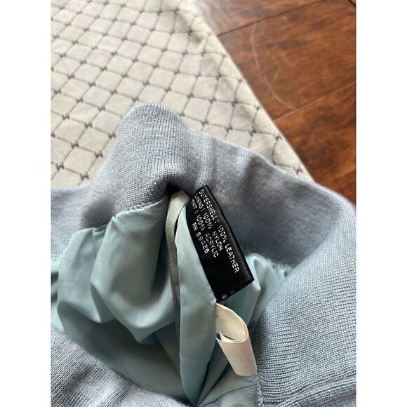 Vintage Wilson MaximaY2K Waist Tie Printed Pull On Straight Leg Leather Suede XL - Picture 8 of 12